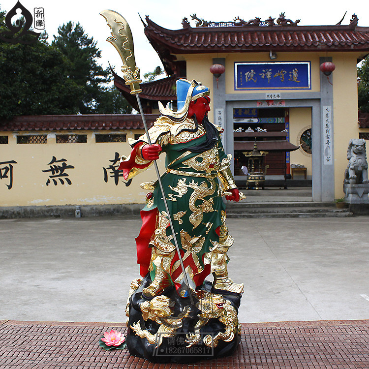 站九龙关公武财神关羽将军关云长关帝神像镇宅招财供奉家居摆件 - 小编推荐 - WePost 全民代运 - 马来西亚中国淘宝代运与集运专家