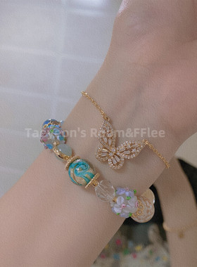 小众设计原创琉璃复古手链