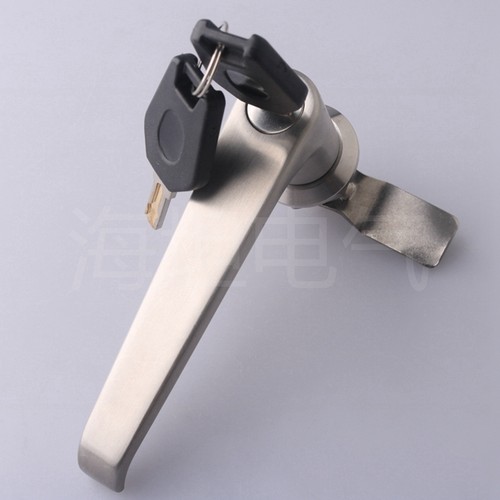 海坦MS324-1-2把手锁 工业柜门执手锁机箱柜 配电箱锁 开关柜门锁 - 图0