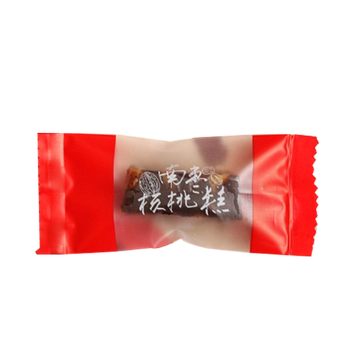 南枣核桃糕包装袋 加厚半透明磨砂机封包装袋子糖果袋 100只左右 - 图3