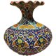 Iranian earthenware crafts vase, Bohemian style decorative cabinet, ancient shelf, study room, exotic ornaments, holiday gifts