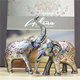 Handicraft BT427 Bronze Carving Entrance Bogu Stand Boss Table Living Room Auspicious Ornament Elephant Gift