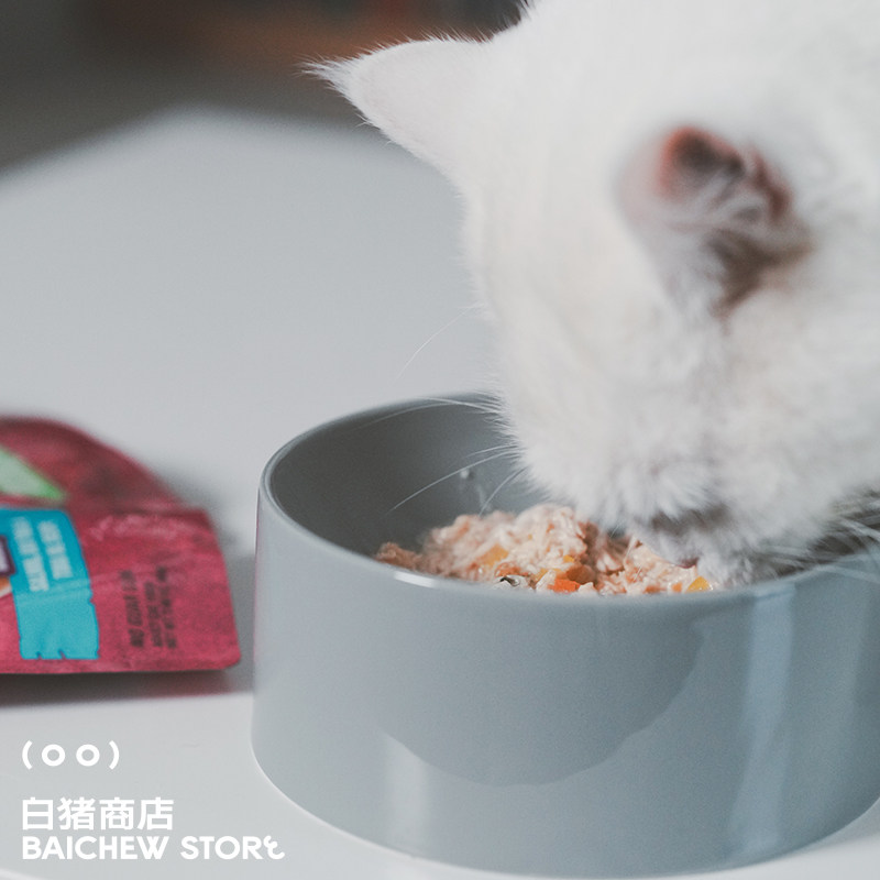 白猪商店 RAWZ罗斯猫餐包 无谷猫罐头主食罐紫标油画系列肉丝鲜肉,淘宝优惠券,粉丝福利购,淘宝优惠卷