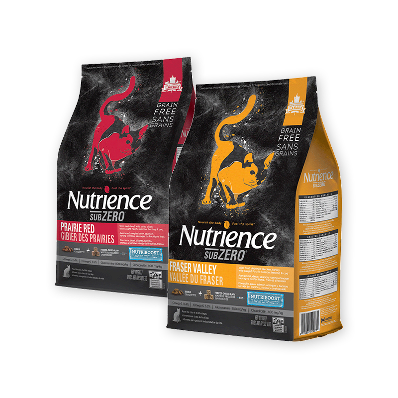 白猪商店 添加冻干的猫粮 Nutrience哈根纽翠斯成猫幼猫通用营养 - 图3