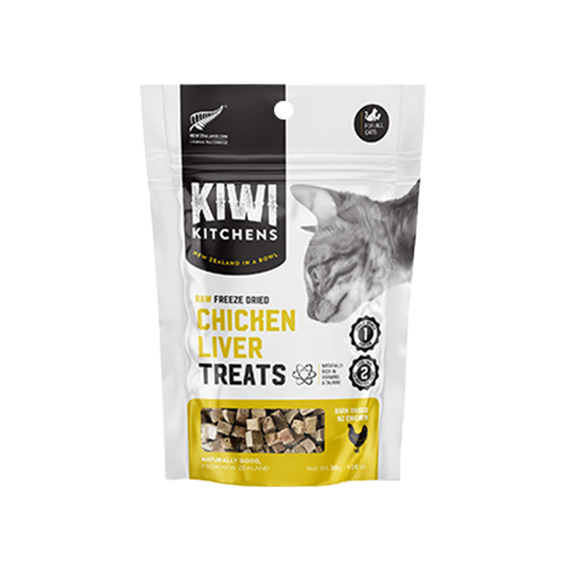 白猪商店 Kiwi Kitchens 新西兰进口猫咪零食冻干无谷物鸡肝奖励 - 图3