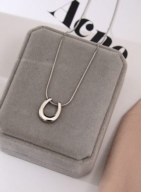 女极简百搭项链锁骨颈链配饰