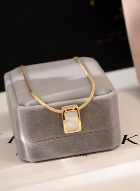 女时尚大气百搭项链毛衣链颈链