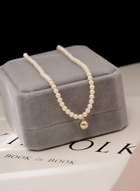 女甜美百搭项链颈链锁骨链