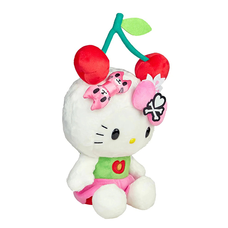 美国代购hellokitty正版樱桃凯蒂猫哈喽kt猫公仔玩偶娃娃毛绒玩具 - 图1