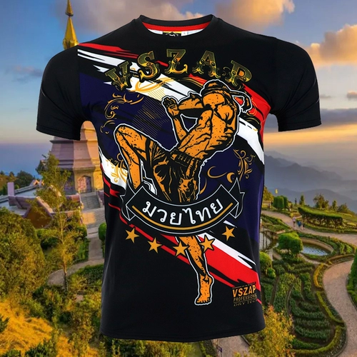 VSZAP Muay Thai Short -sleed