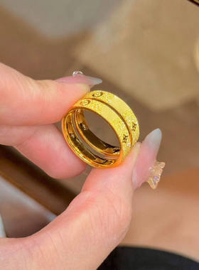 金鑫缘金包银满天星手镯女款