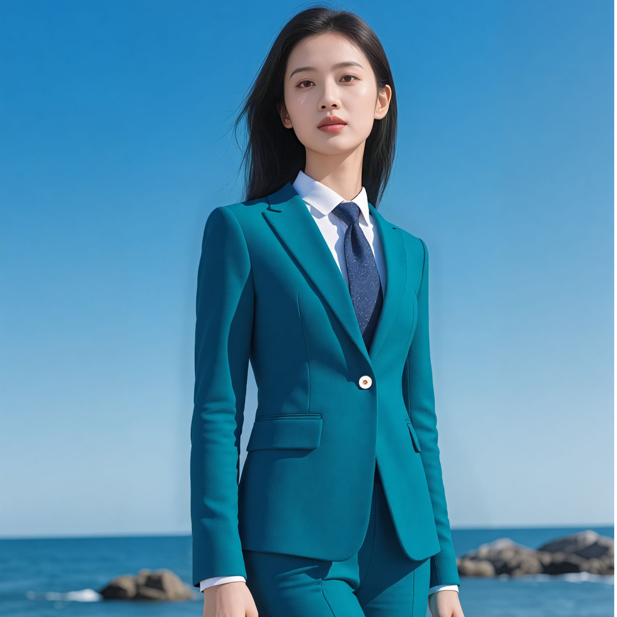 衬衫西装长袖气质长裤外套经理职业女裤套装工作服修身9911,淘宝优惠券,粉丝福利购,淘宝优惠卷