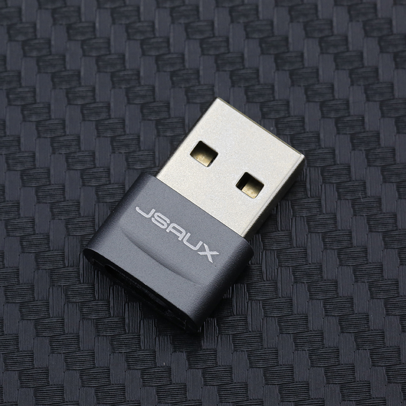 出老外USB2.0 type-c母座转USB公转接头公铝合金外壳充电转换插头 - 图0