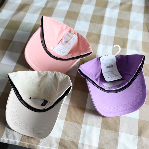 出口土耳其！法国品牌鸭舌帽尺寸可调节显脸小休闲百搭春夏棒球帽 - 图1