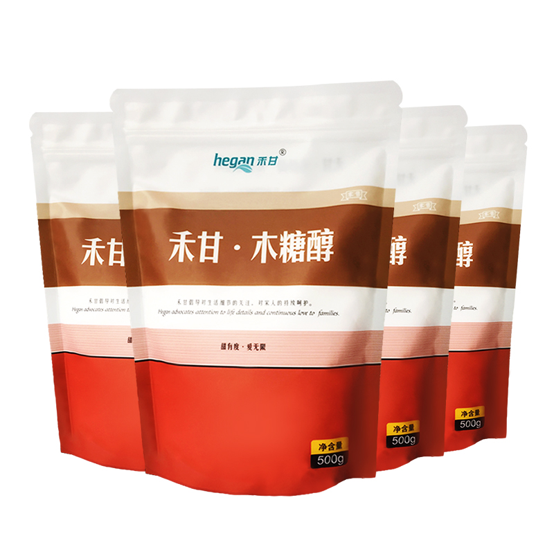 500g*4袋]禾甘木糖醇代糖无糖精食品代白砂糖烘焙食品蛋糕甜味剂 - 图3