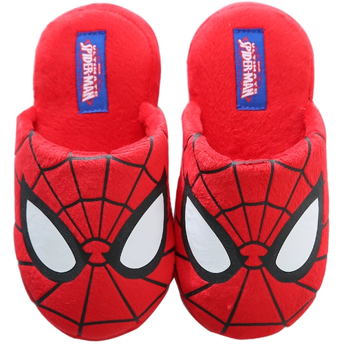 Детские зимние тапочки для мальчиков, нескользящая мультяшная детская сумка, осенние, подходит для подростков, семейный стиль