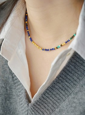 JoJo｜设计师款克莱因蓝天然石松