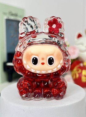 创意礼物流沙瓶可爱布布珍珠款