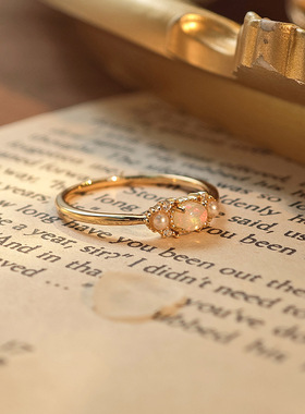 轻奢非洲澳宝天然珍珠S925戒指