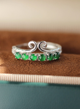 天然黑悟空紧箍咒戒指A货高冰