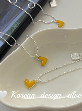 韩国东大门ins风银饰品项链