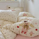 Fully cotton double-layer yarn towel embroidery set