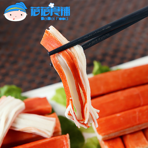 火锅食材蟹味棒500克蟹柳肉蟹足棒火锅配菜食材日式蟹柳寿司沙拉 - 图1