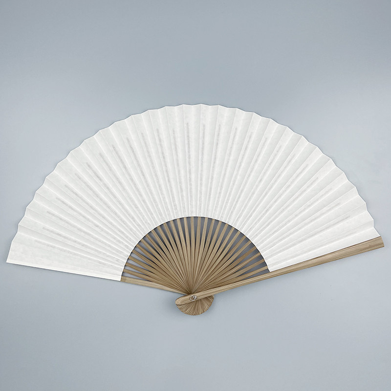 8寸双面纸扇古风折扇中国风扇子空白书法题字绘画diy男女工艺扇,淘宝优惠券,粉丝福利购,淘宝优惠卷