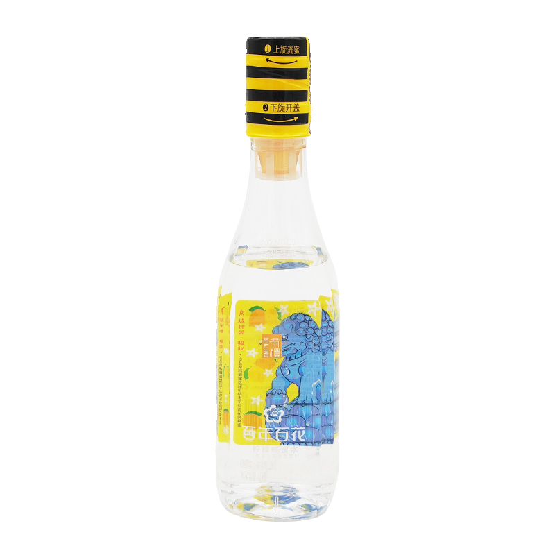 百年百花柠檬蜂蜜水分离式400ml*6瓶装饮料整箱-图0