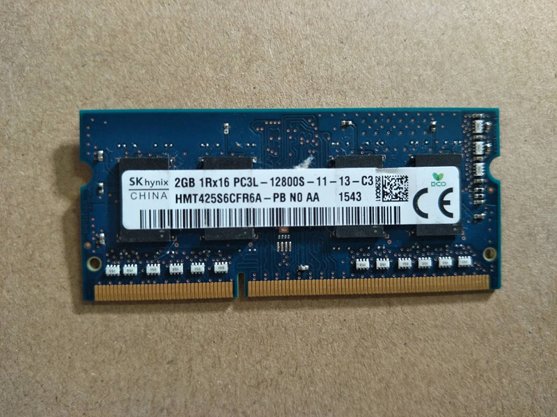 原厂现代 海力士 2G DDR3 1600笔记本内存条 PC3-12800S兼容 1333 - 图0