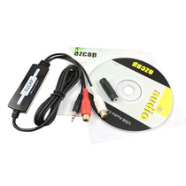 USB audio acquisition card stick RCA 3 5mm audio acquisition tape single release machine CD machine transcription MP3