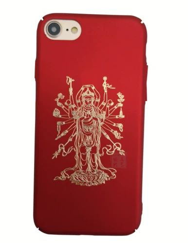 Китайский металлический мобильный телефон, наклейка, чай Тегуаньинь, ноутбук, декор, китайский стиль