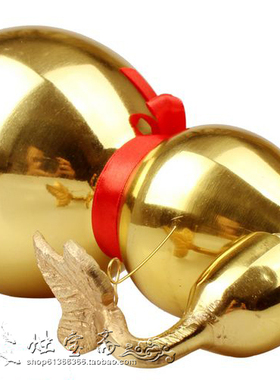 葫芦摆件挂件黄铜质福禄绵长