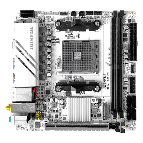 精粤B550/B350/B450/A520主板AM4锐龙DDR4系列电脑台式机游戏 - 图2
