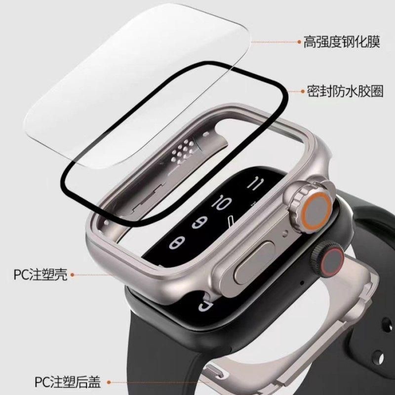 适用iwatch秒变ultra二代苹果表壳applewatch保护壳s89壳膜一体se - 图1