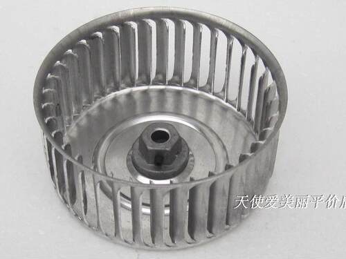 多翼式离心风机叶轮 风叶子 涡轮 风扇叶片轴孔直径 8 11 14 19 - 图1