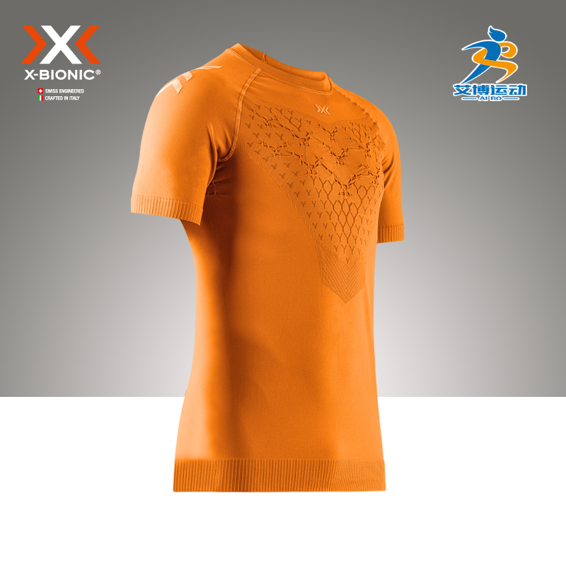 【新品】XBIONIC男士倍能舒跑圆领短袖舒适训练排汗透气健身衣 - 图1
