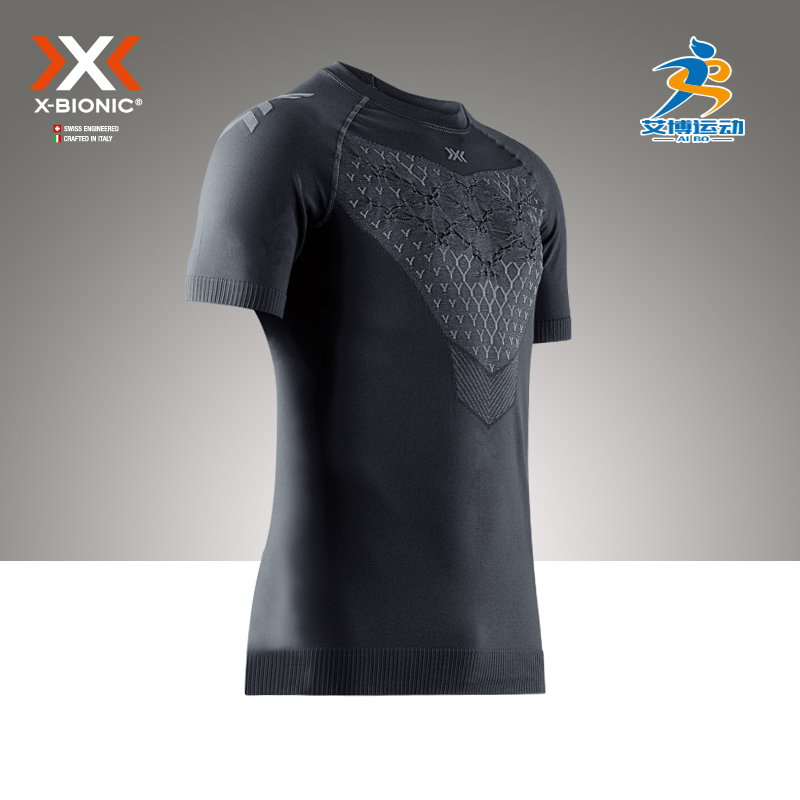 【新品】XBIONIC男士倍能舒跑圆领短袖舒适训练排汗透气健身衣 - 图2