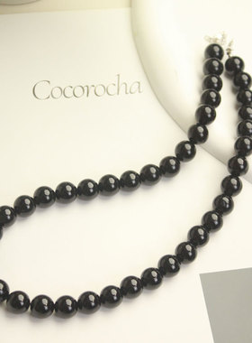 黑玛瑙fever同款项链七夕节女友