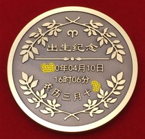 Modern paragraph Baby newborn boy girl girl born to mark the birthday 12 zodiac birthday 12 zodiac personality custom-made