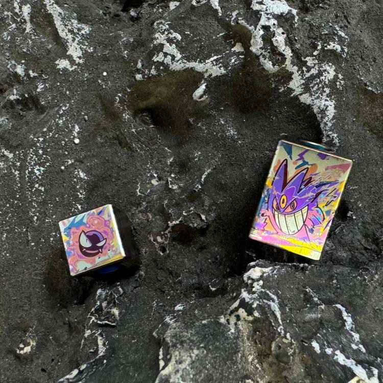 TiFire彩钛馆【幽灵耿鬼】卡通钛合金尾坠EDC伞绳吊坠尾绳坠刀坠,淘宝优惠券,粉丝福利购,淘宝优惠卷