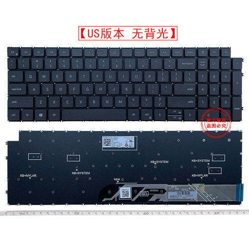 适用戴尔3525 3511 3515键盘Inspiron 15 5515 7510 16 Plus 7610 - 图3
