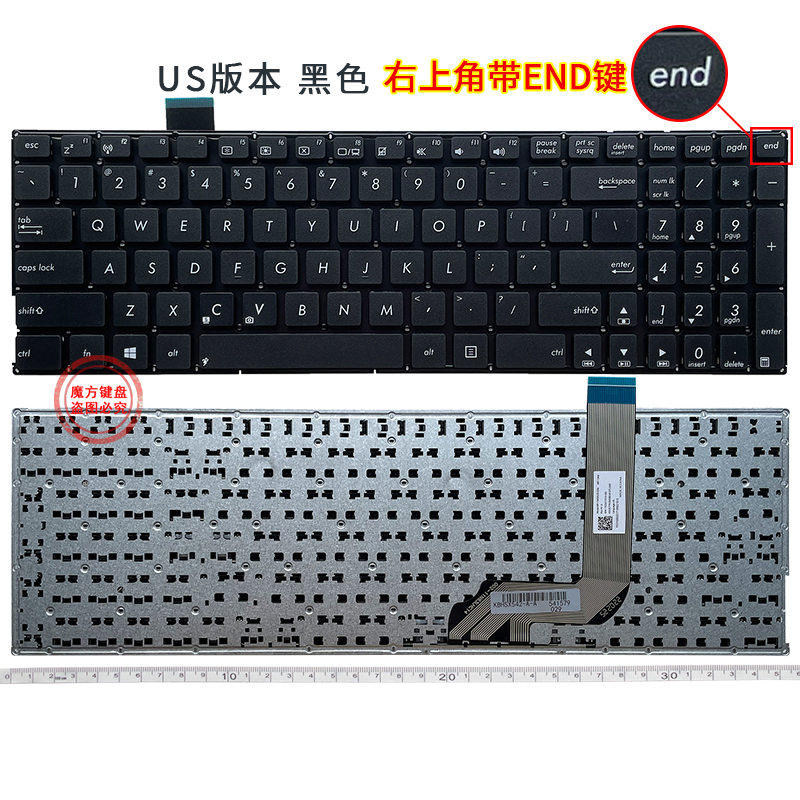 ASUS华硕 X542 K542 A542 X542U FL8000/U A580U F580U键盘V587U-图2