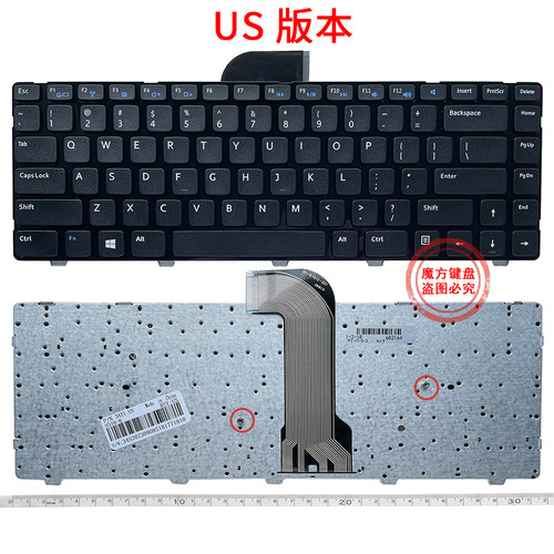 RU适用Dell戴尔14 3421 V2421 5421 5437 5435 M431R键盘15Z 5523 - 图2