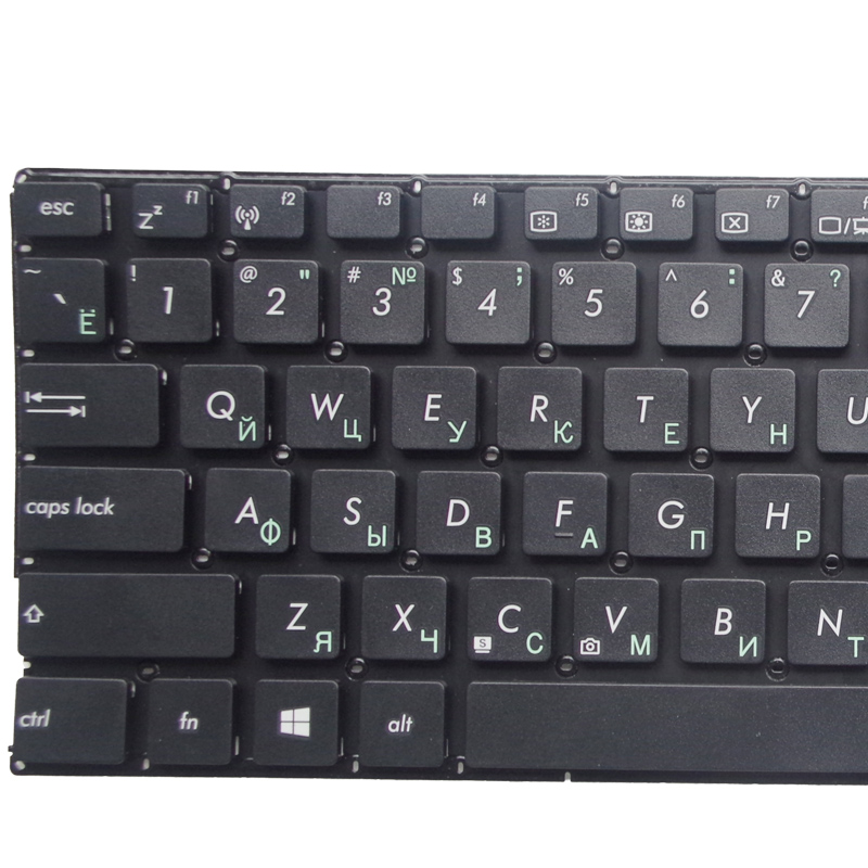 UK/RU ASUS华硕 X551 F550 F550V X552C X552E X551C/CA键盘X554L - 图0