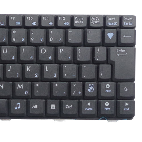 RU适用 ASUS华硕 EPC 1005 1005HD 1005HA 1001HA 1008 键盘 黑白 - 图3