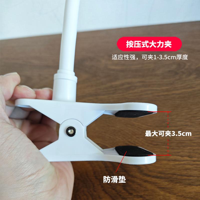 摄像头夹子支架适用于小米4c智能监控TPLINK底座米家2k免打孔安装 - 图1