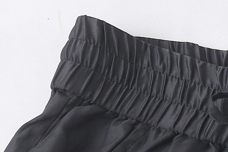 松紧腰休闲裤 夏季新款薄款运动裤 女宽松时尚外贸长裤子 10504 - 图2