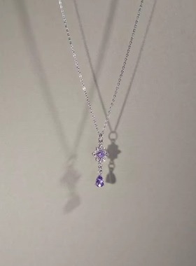 小众设计感锁骨链配饰品