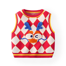 懿琪宝贝新年款儿童马甲冬季